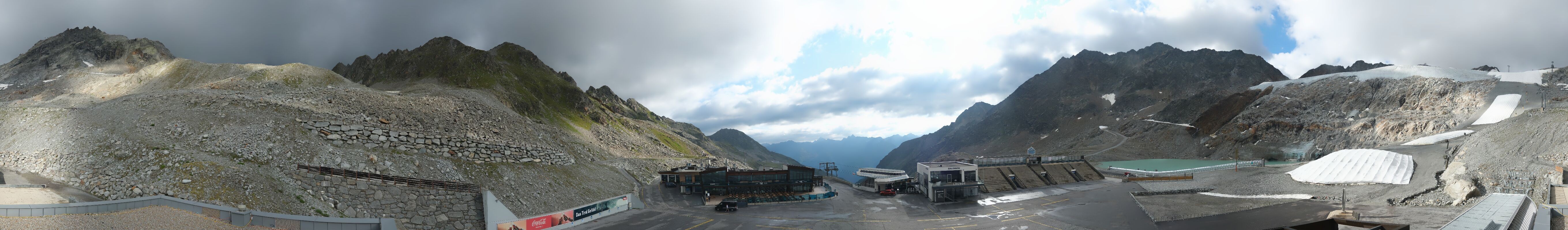 Archived image Webcam Glacier Arena Rettenbach