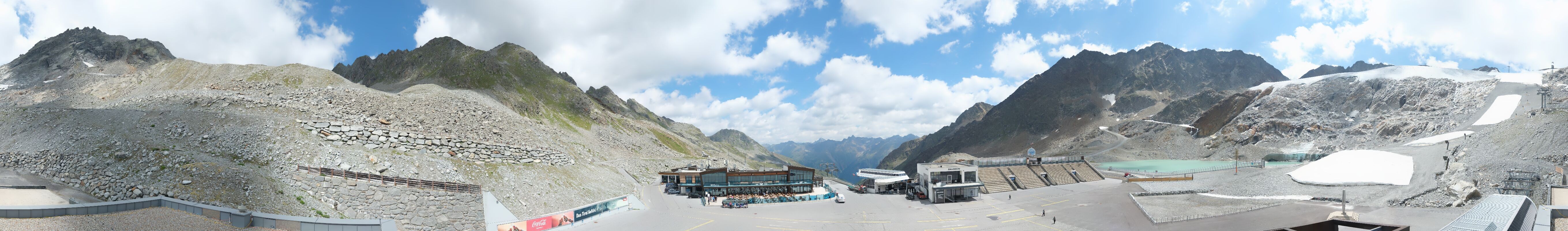 Archived image Webcam Glacier Arena Rettenbach