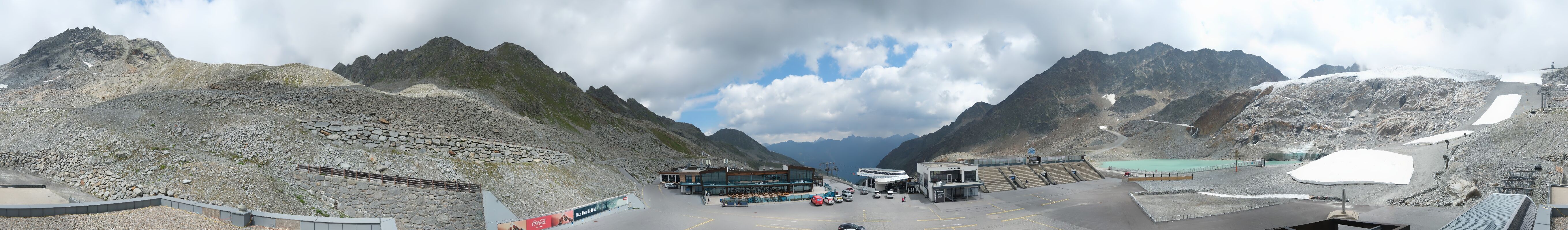 Archiv Foto Webcam Rettenbachgletscher Stadion