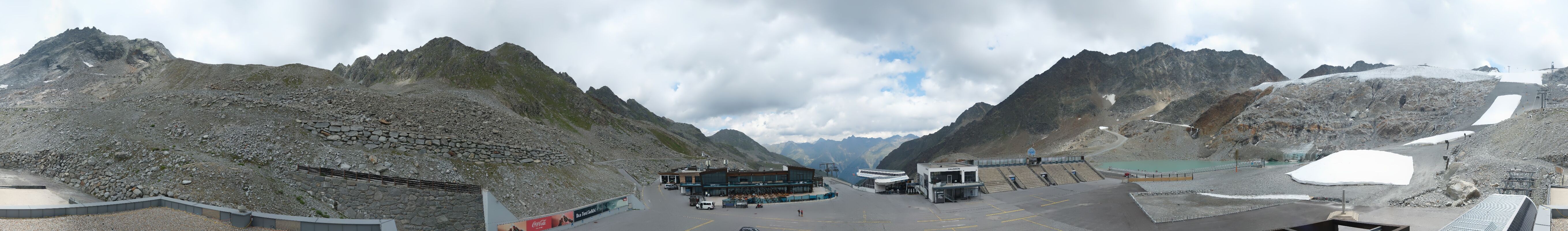 Archiv Foto Webcam Rettenbachgletscher Stadion