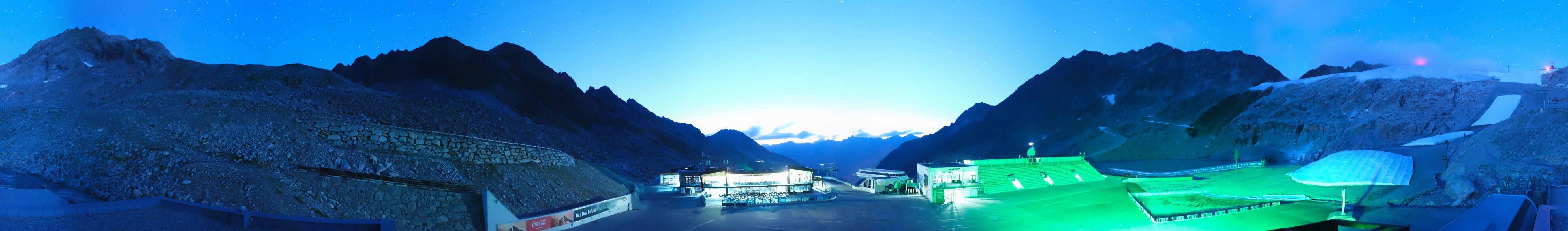Archived image Webcam Glacier Arena Rettenbach