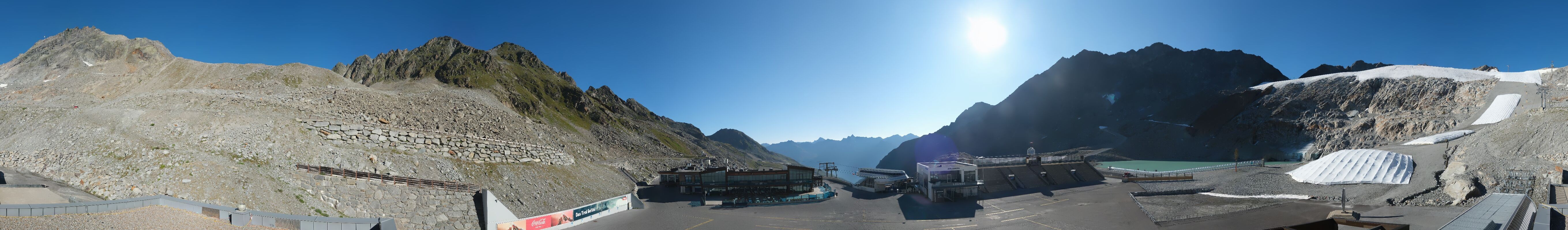 Archived image Webcam Glacier Arena Rettenbach