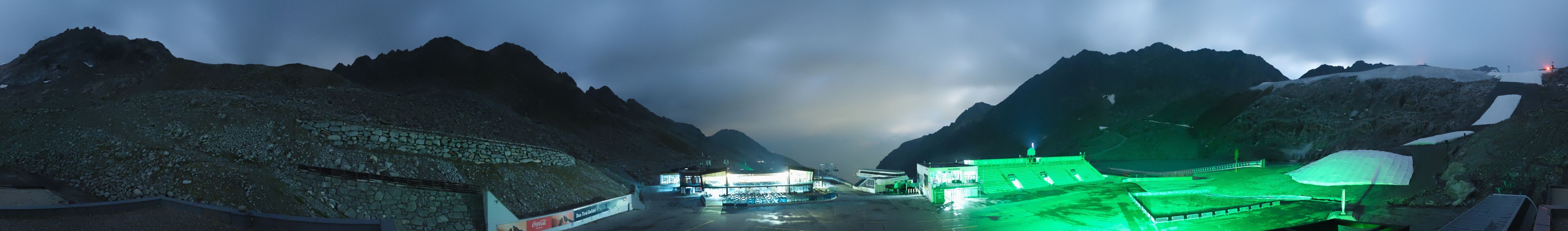 Archived image Webcam Glacier Arena Rettenbach