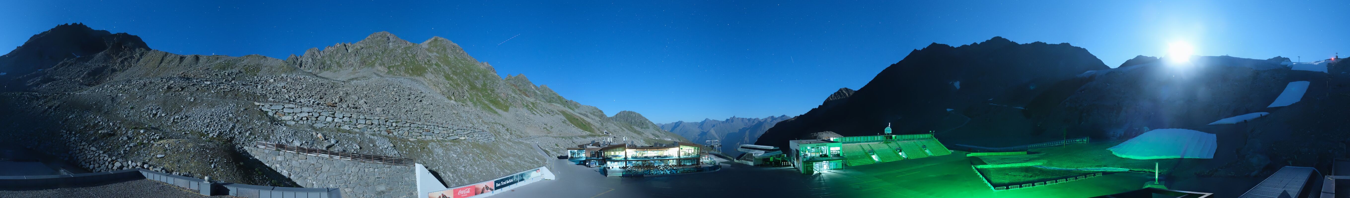 Archiv Foto Webcam Rettenbachgletscher Stadion