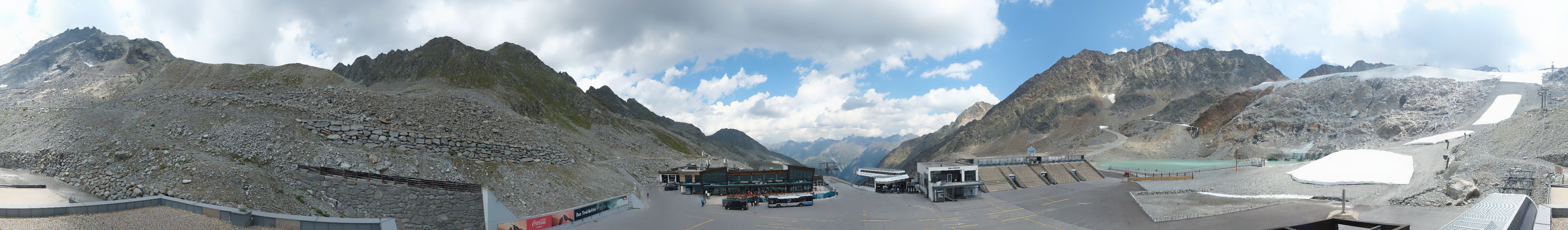 Archiv Foto Webcam Rettenbachgletscher Stadion