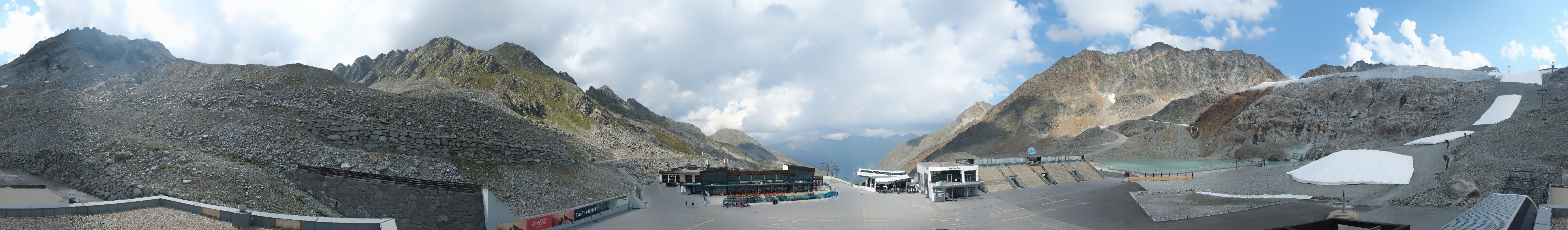 Archiv Foto Webcam Rettenbachgletscher Stadion