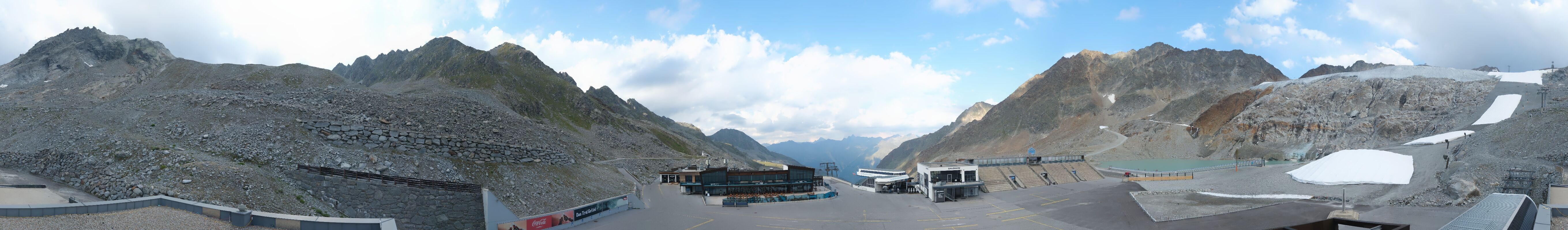 Archiv Foto Webcam Rettenbachgletscher Stadion