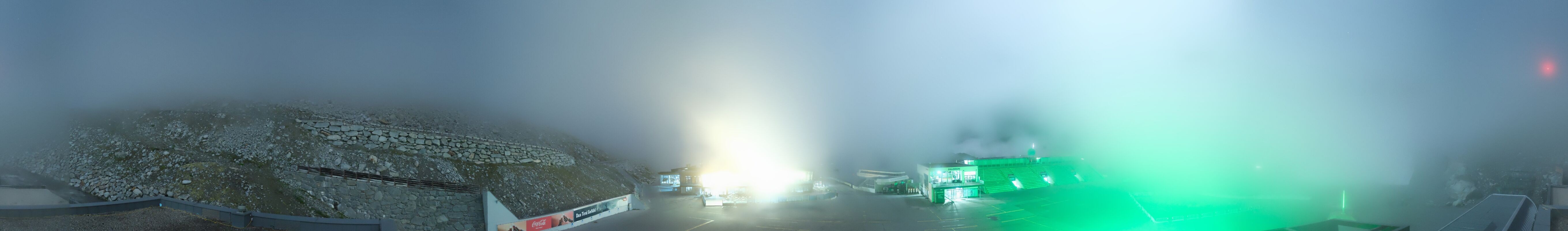 Archiv Foto Webcam Rettenbachgletscher Stadion