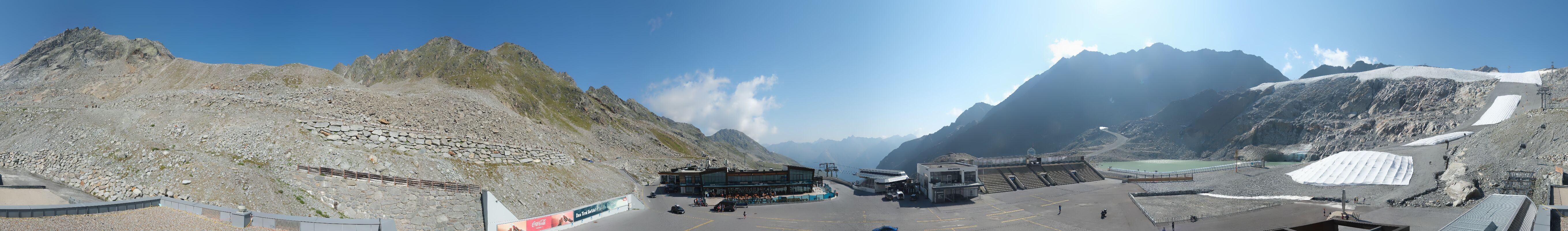 Archiv Foto Webcam Rettenbachgletscher Stadion