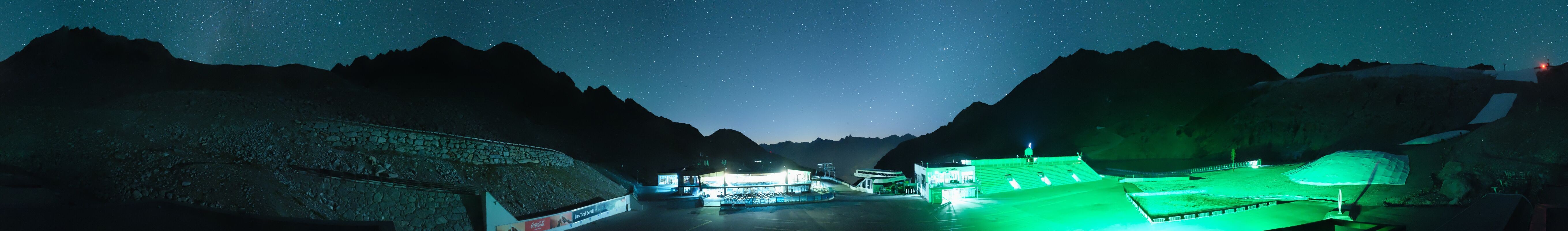 Archiv Foto Webcam Rettenbachgletscher Stadion