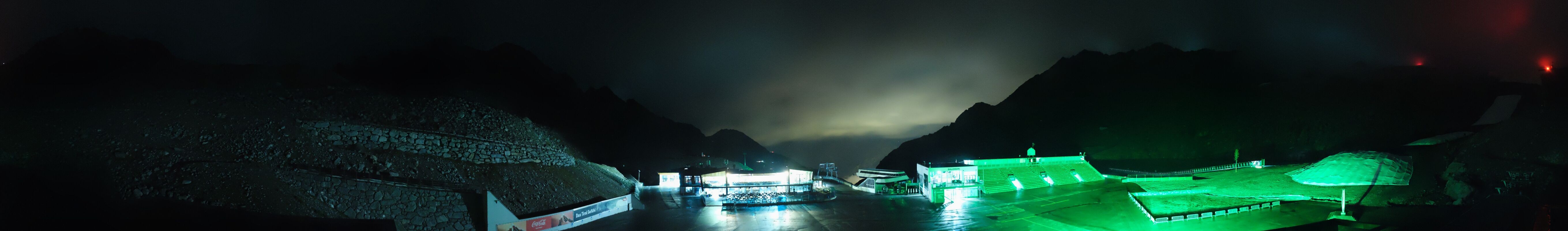 Archiv Foto Webcam Rettenbachgletscher Stadion