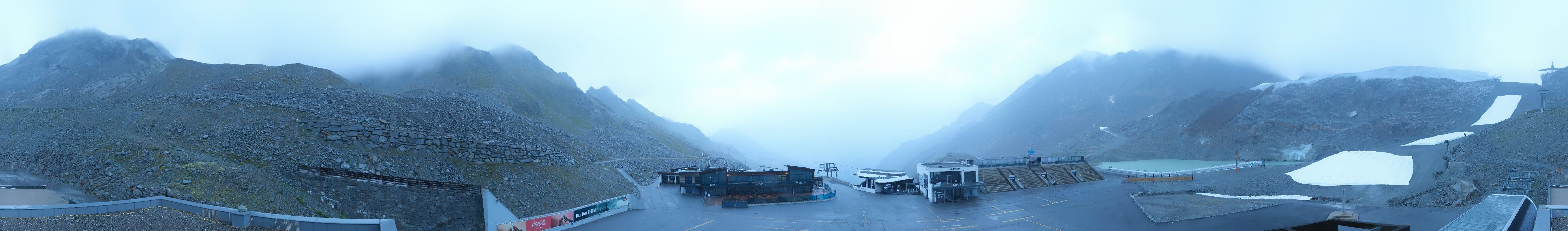 Archiv Foto Webcam Rettenbachgletscher Stadion