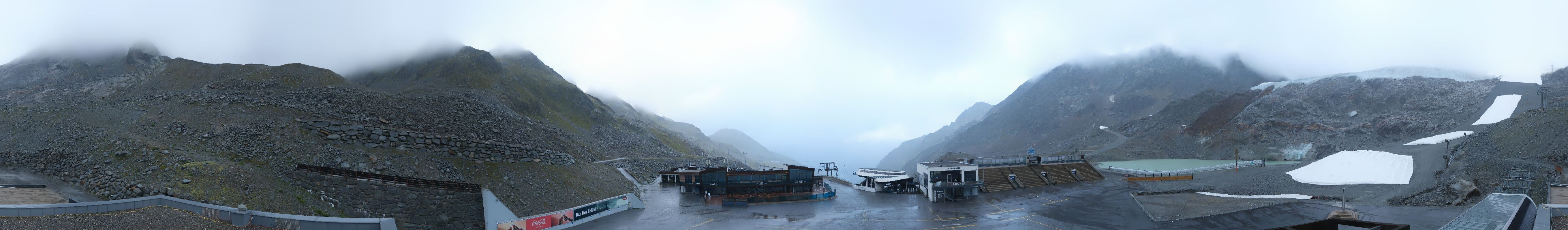 Archiv Foto Webcam Rettenbachgletscher Stadion