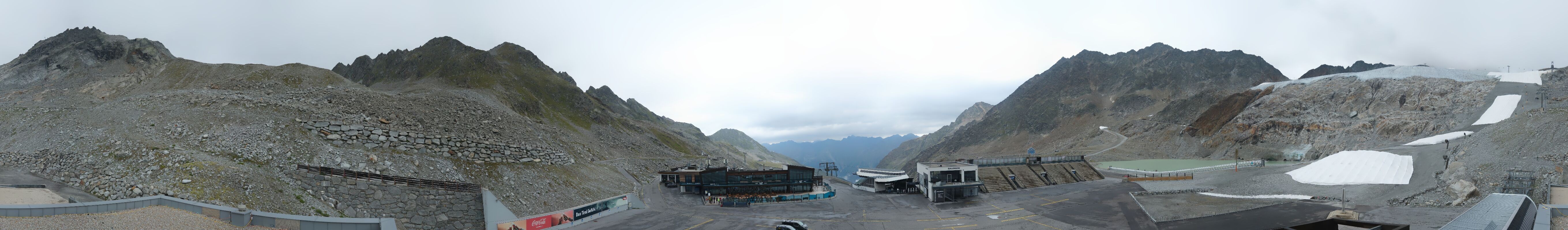 Archiv Foto Webcam Rettenbachgletscher Stadion