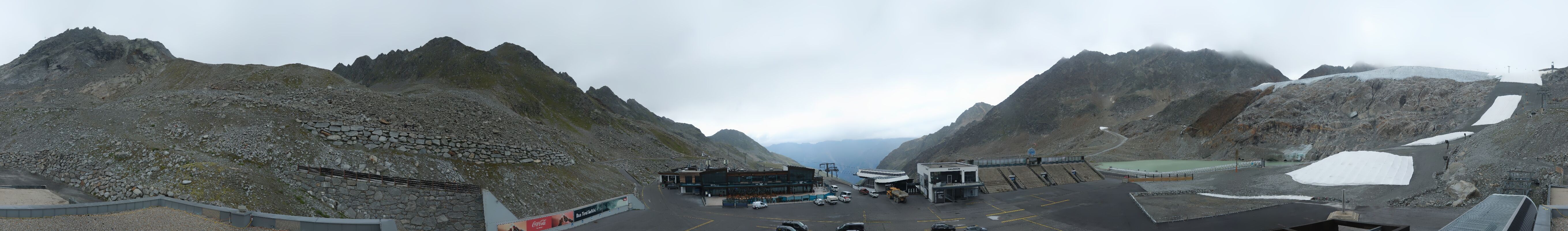 Archiv Foto Webcam Rettenbachgletscher Stadion