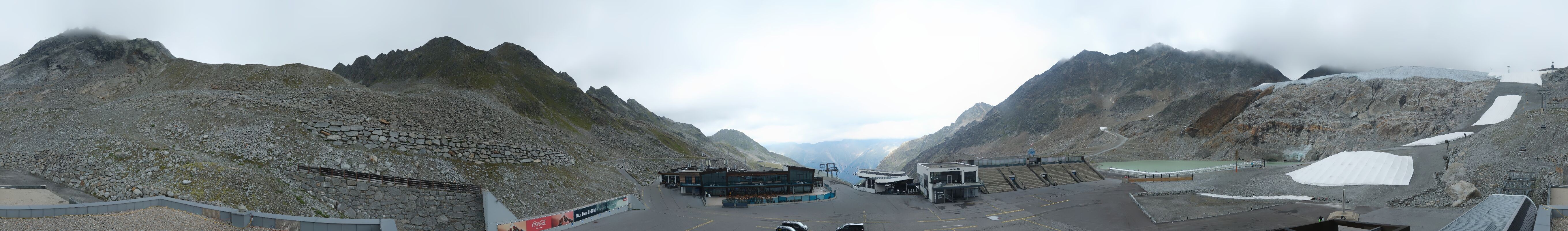 Archiv Foto Webcam Rettenbachgletscher Stadion
