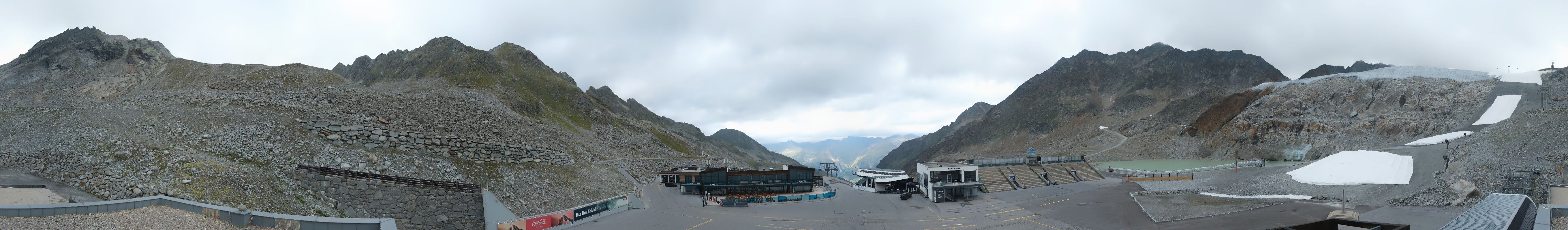 Archiv Foto Webcam Rettenbachgletscher Stadion