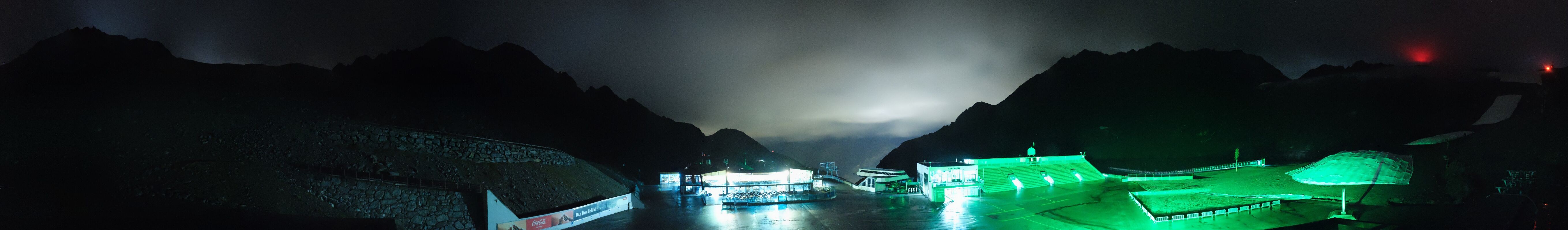 Archiv Foto Webcam Rettenbachgletscher Stadion