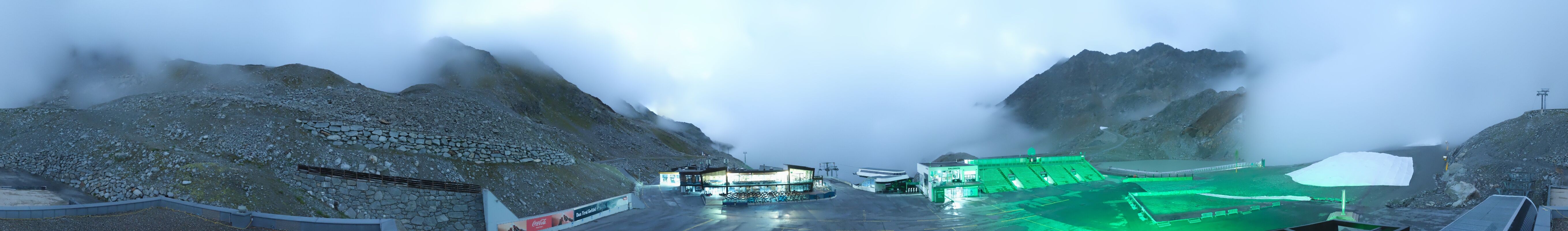 Archived image Webcam Glacier Arena Rettenbach