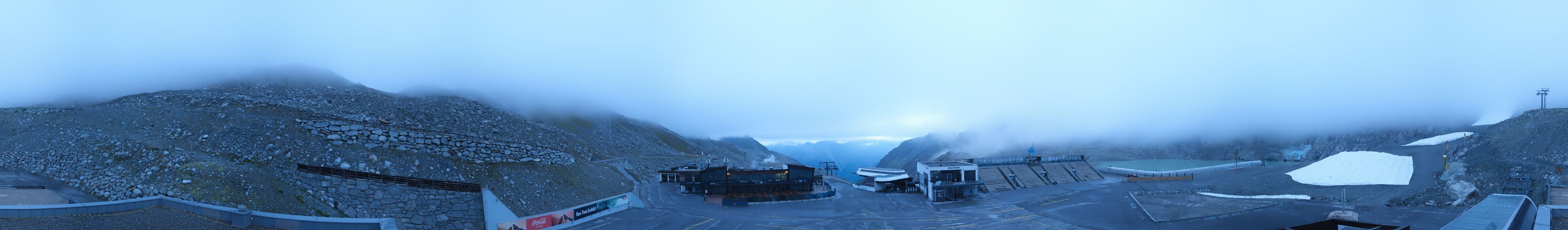 Archived image Webcam Glacier Arena Rettenbach