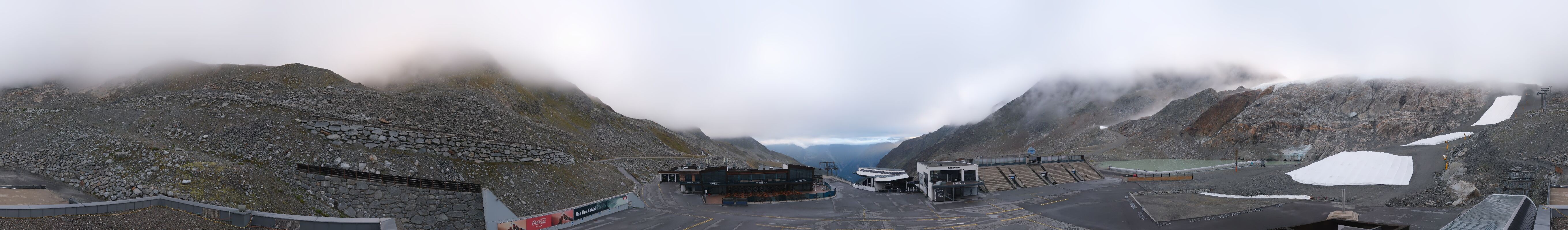 Archived image Webcam Glacier Arena Rettenbach