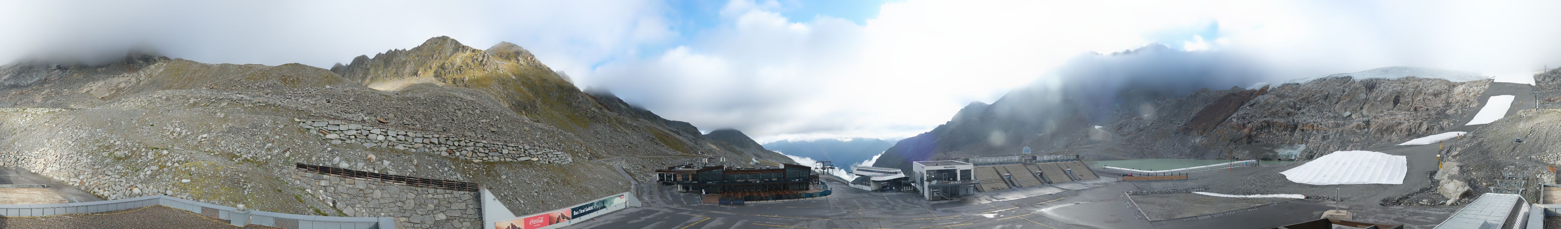 Archived image Webcam Glacier Arena Rettenbach