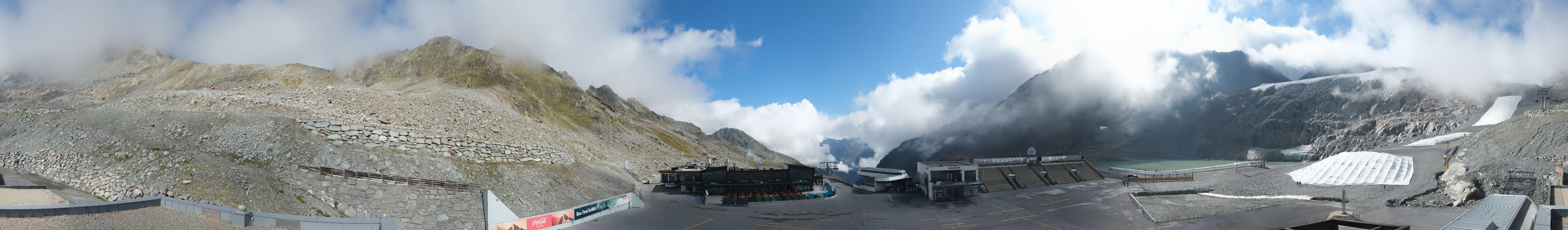 Archived image Webcam Glacier Arena Rettenbach