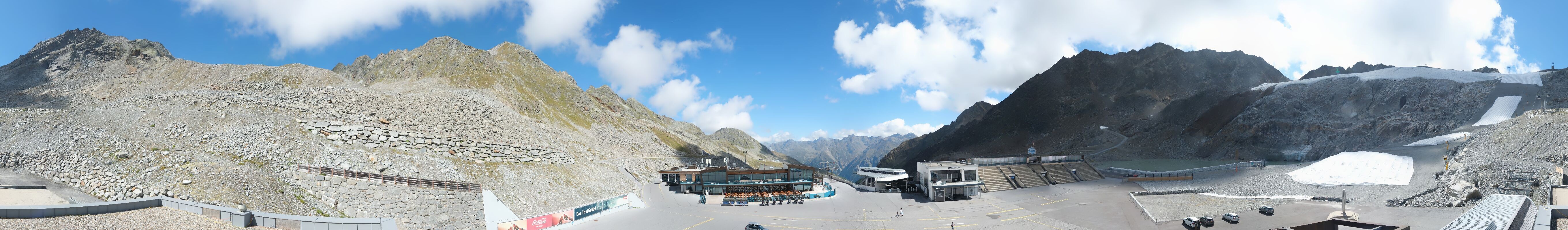 Archived image Webcam Glacier Arena Rettenbach