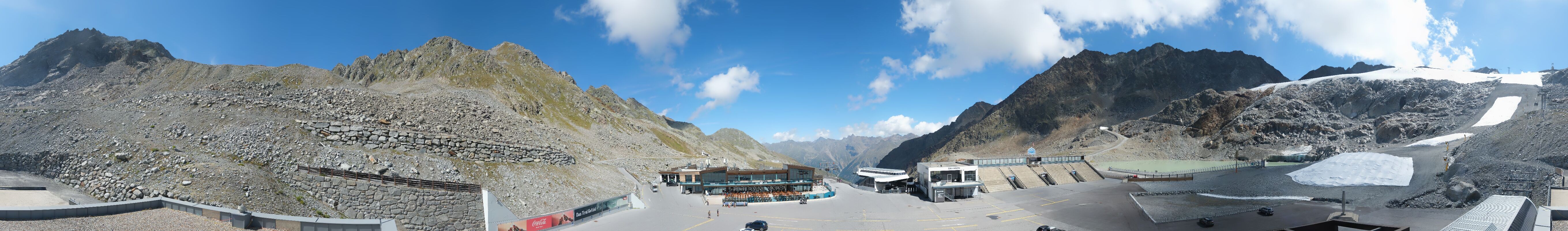 Archived image Webcam Glacier Arena Rettenbach