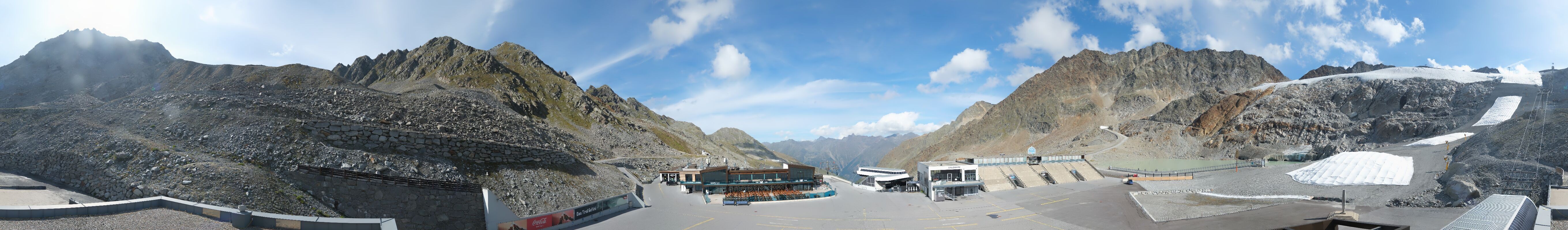 Archived image Webcam Glacier Arena Rettenbach
