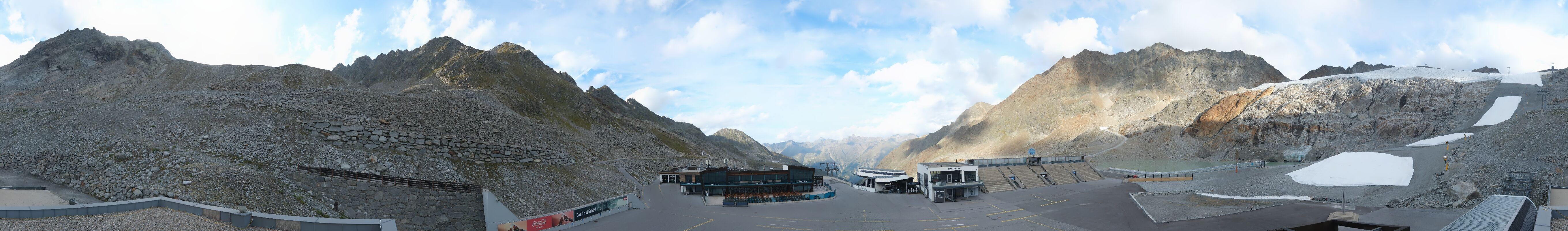 Archived image Webcam Glacier Arena Rettenbach