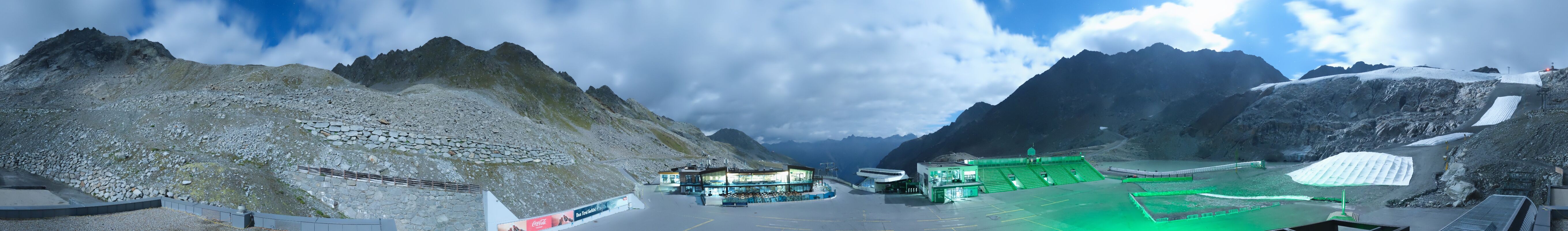 Archived image Webcam Glacier Arena Rettenbach