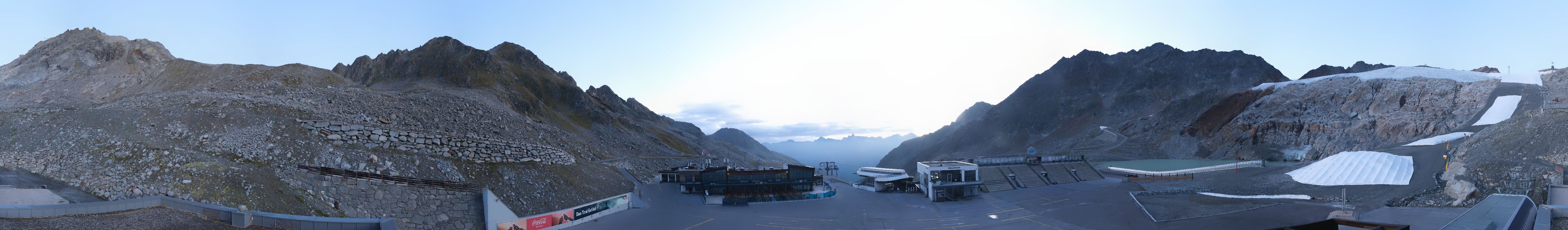 Archived image Webcam Glacier Arena Rettenbach