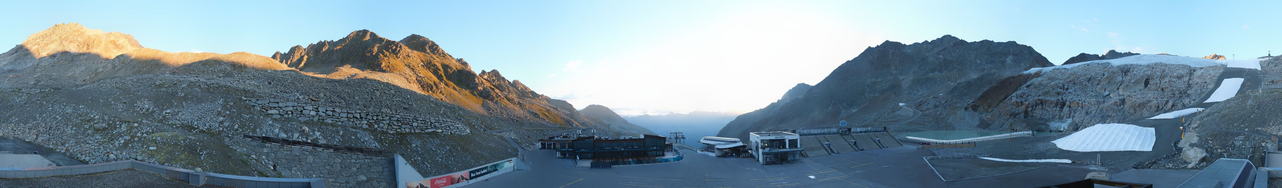 Archived image Webcam Glacier Arena Rettenbach