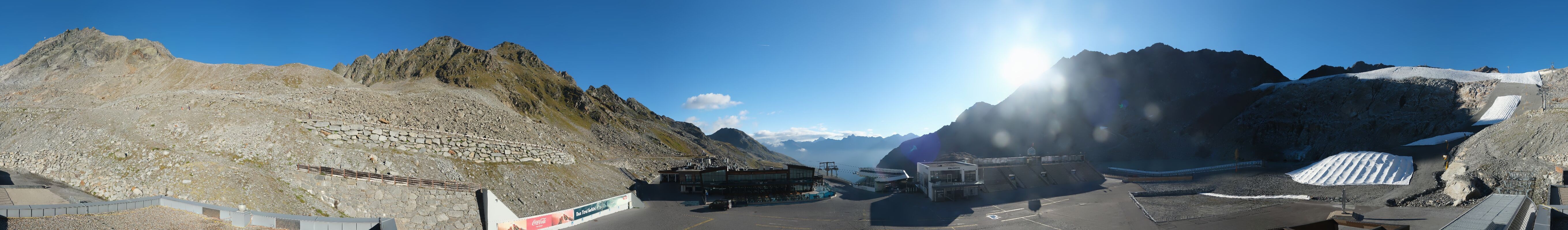 Archived image Webcam Glacier Arena Rettenbach