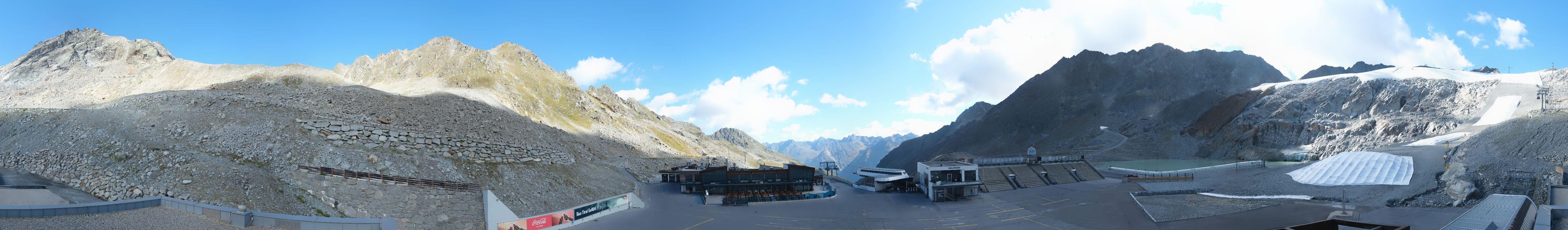 Archived image Webcam Glacier Arena Rettenbach
