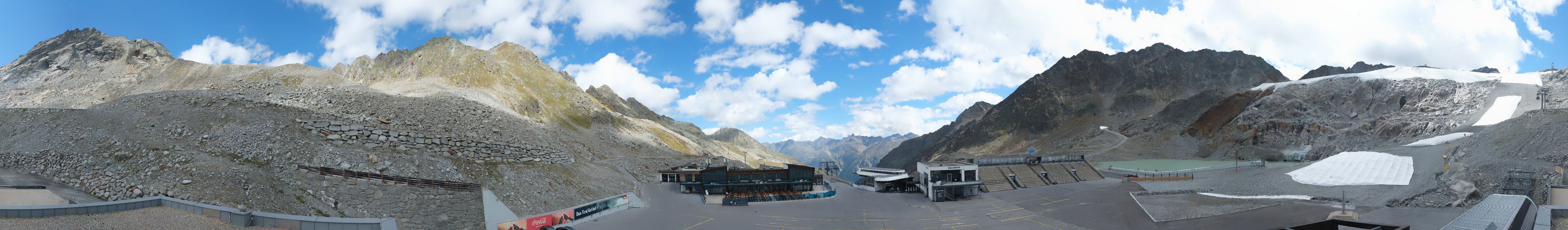 Archived image Webcam Glacier Arena Rettenbach