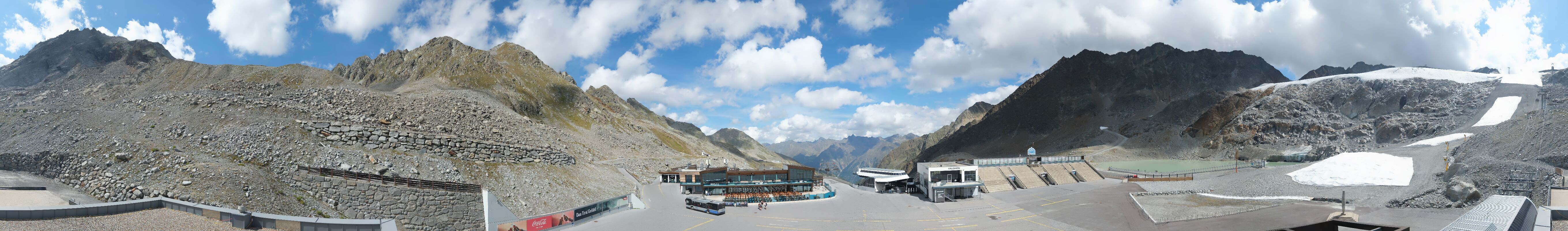 Archived image Webcam Glacier Arena Rettenbach