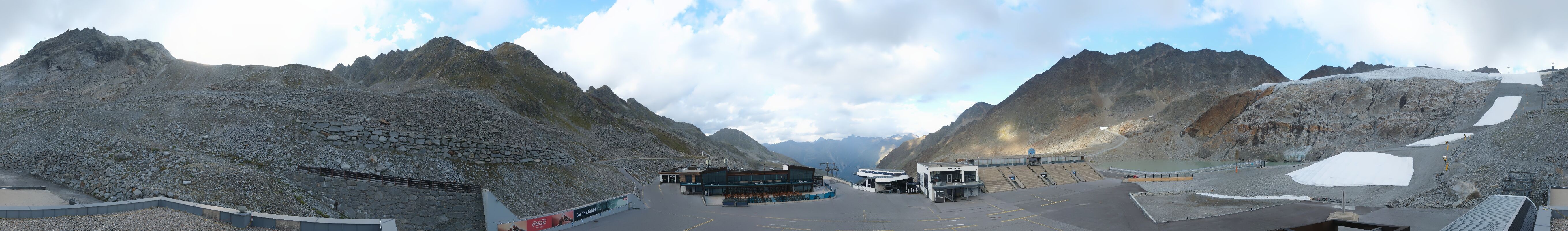 Archived image Webcam Glacier Arena Rettenbach