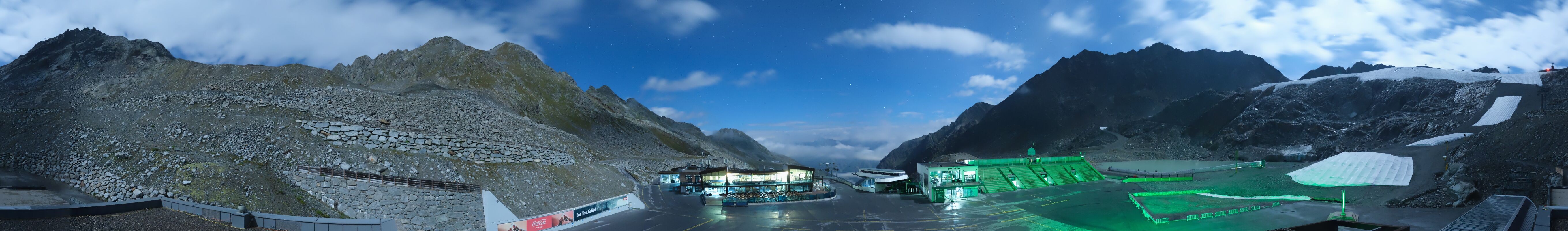 Archived image Webcam Glacier Arena Rettenbach