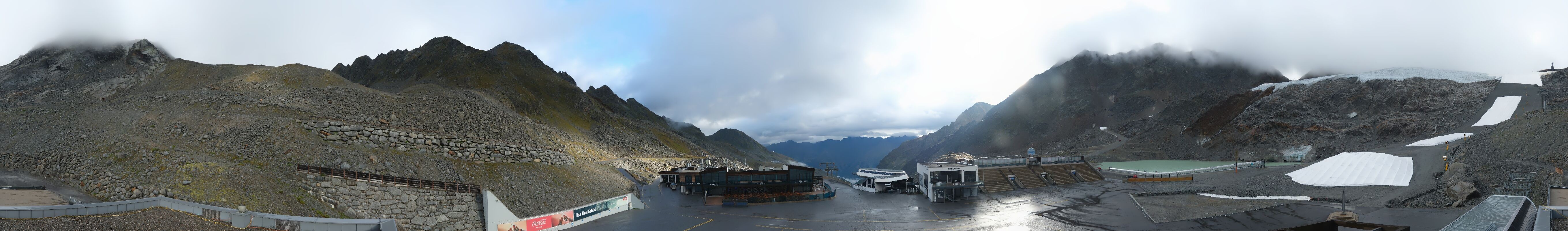 Archived image Webcam Glacier Arena Rettenbach