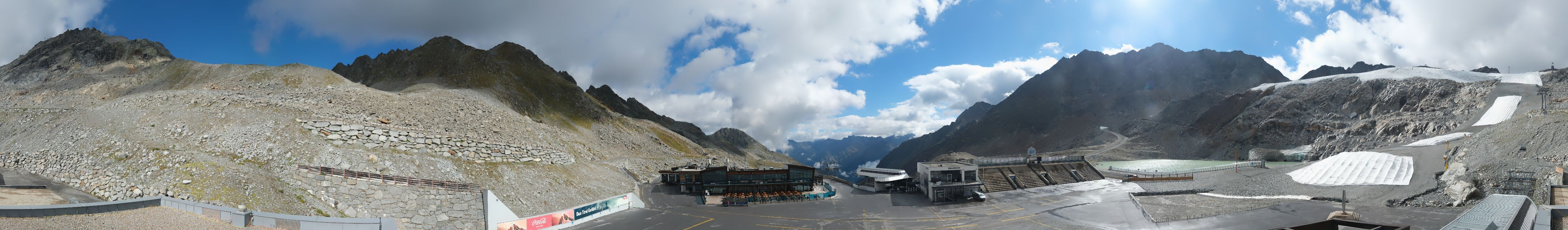 Archived image Webcam Glacier Arena Rettenbach