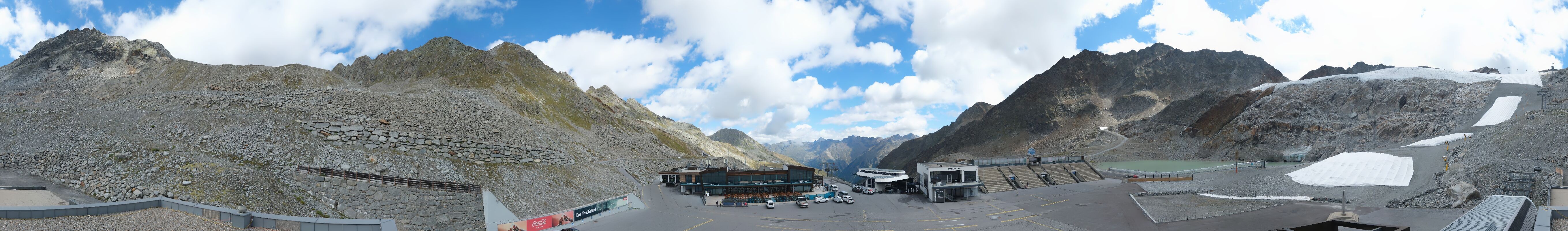 Archived image Webcam Glacier Arena Rettenbach