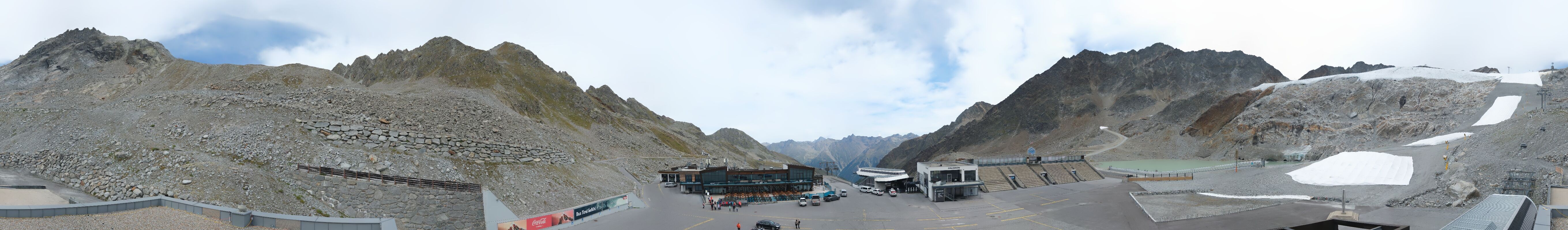 Archiv Foto Webcam Rettenbachgletscher Stadion