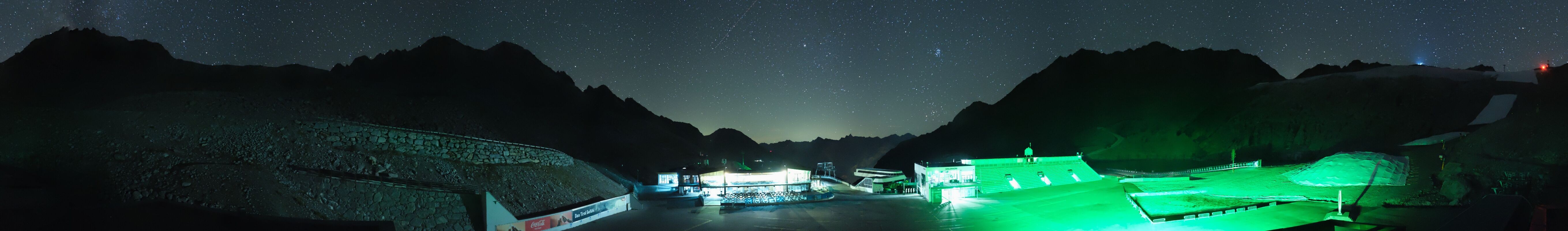 Archiv Foto Webcam Rettenbachgletscher Stadion