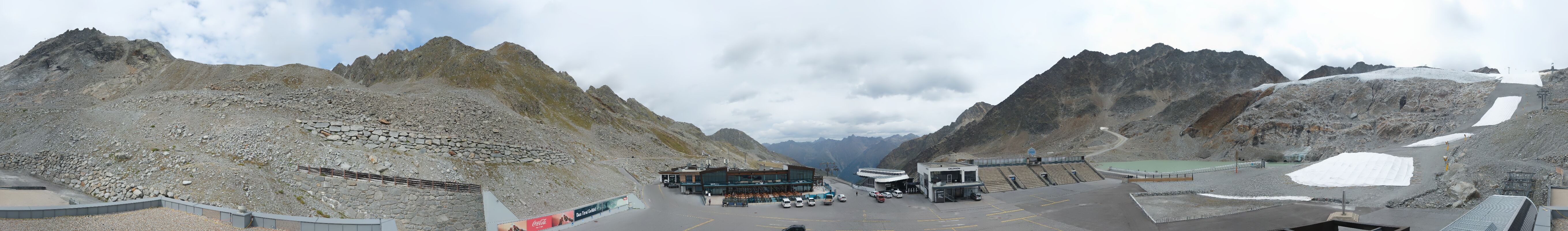 Archiv Foto Webcam Rettenbachgletscher Stadion