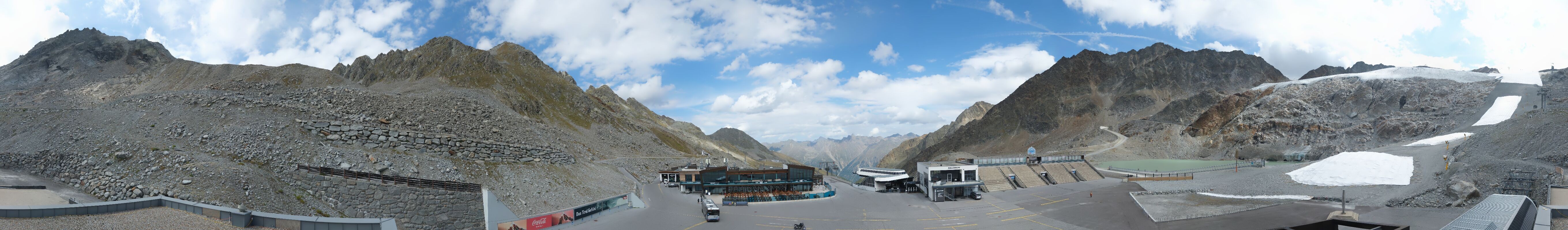 Archiv Foto Webcam Rettenbachgletscher Stadion