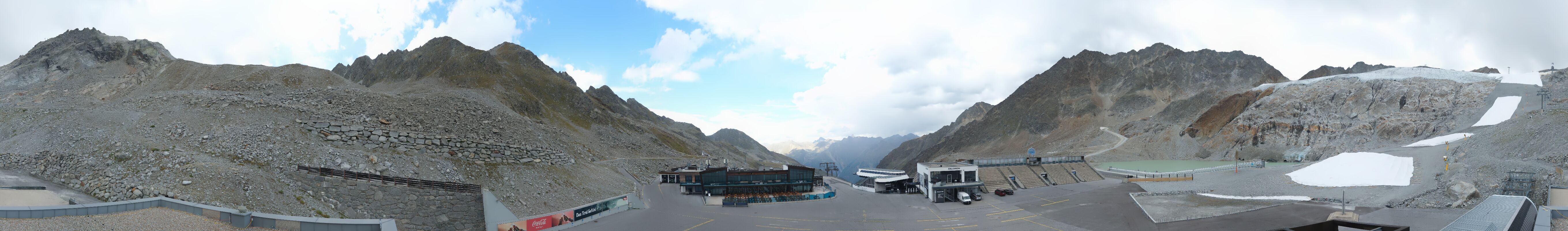 Archiv Foto Webcam Rettenbachgletscher Stadion