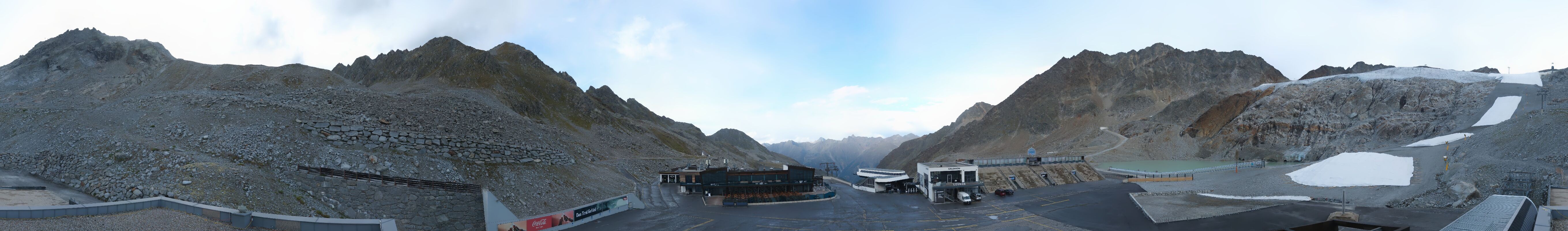 Archiv Foto Webcam Rettenbachgletscher Stadion