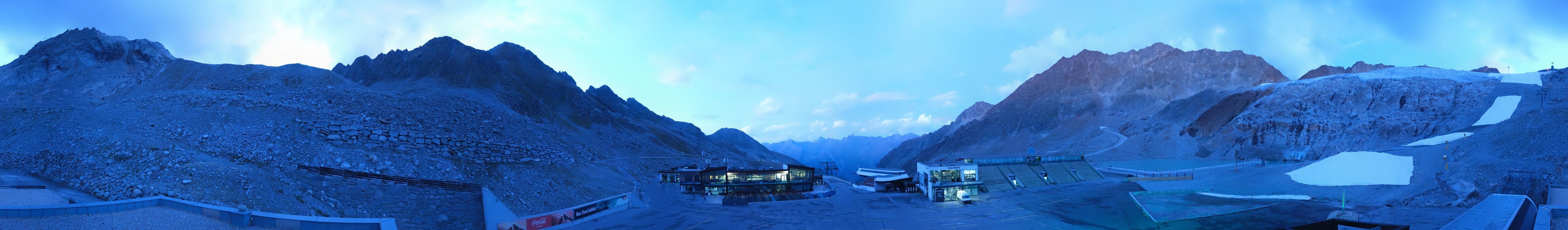 Archiv Foto Webcam Rettenbachgletscher Stadion